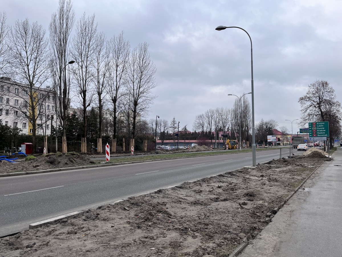 Rozbudowa skrzyżowania ul. Lwowskiej i ul. Mieszka I [luty 2023]